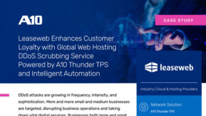 LeaseWeb: A10 Thunder TPS Case Study