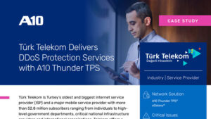 Screenshot of Turk Telekom DDoS Protection case study