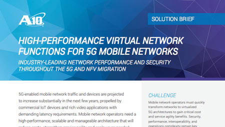 High-Performance Virtual Network Functions for 5G Mobile Networks